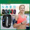 Nowa kolorowa opaska smartband 115plus Wodoodporna Sportowa Bluetooth Tętno Ciśnienie Krwi Prezent
