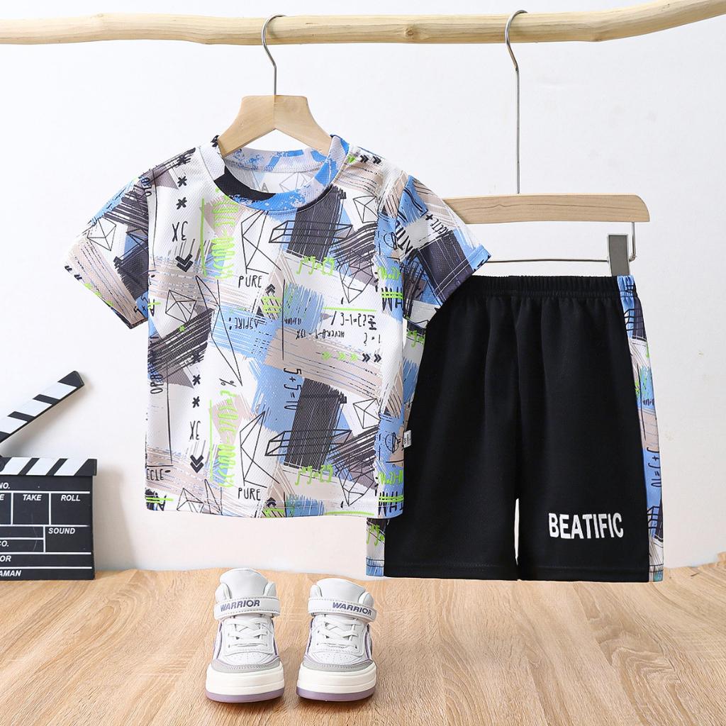 Boys' Quick Drying Sports Suit T-shirt