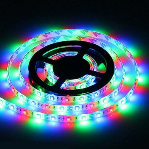 5m 300-LED DC12V RGB 3528 SMD Car Off-Road Glow Atmosphere Lamp Strip Waterproof