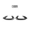 For Kia Sportage NQ5 2023-2026 Carbon Fiber Style Black Front Fog Light Lamp Cover Trim Accessories LHD/RHD