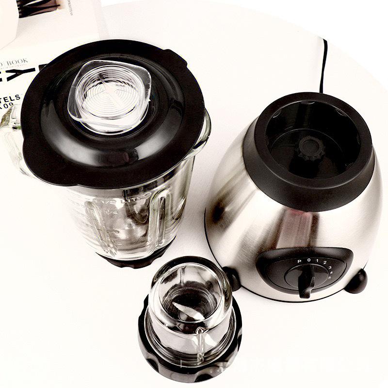 2-in-1 Multifunction Glass Blender & Juicer: Household Food Processor & Baby Food Grinder