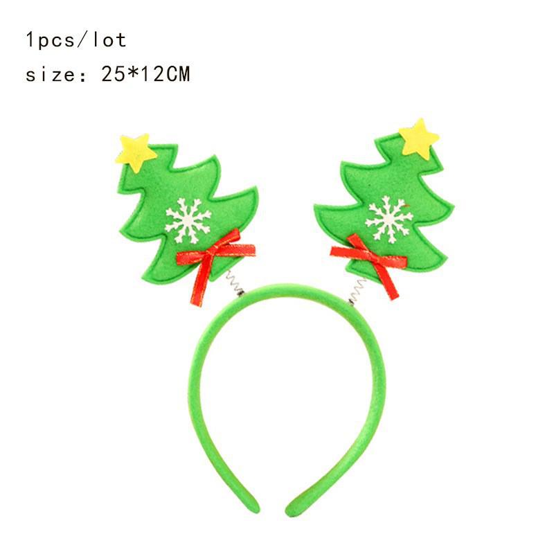 Christmas Party Decorations Children's Gift Hairband Headband Combo