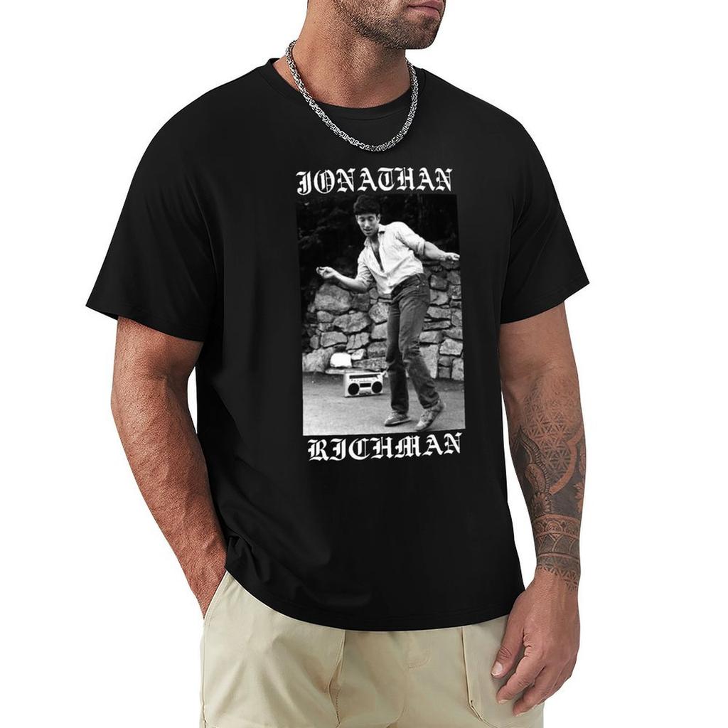 Jonathan RichUnisex Modern Lovers TShirt Christmas Casual Short Sleeve Top