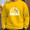 Soft Touch & Low-Maintenance, Men's Crew Neck Sweatshirt, Great for Busy Lifestyle