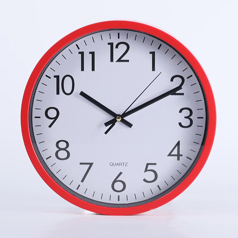 10-14 Inch Silent Wall-Mounted Study & Bedroom Clock