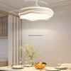 2025 Modern Silent Ceiling Fan with Integrated Light for Bedroom or Restaurant