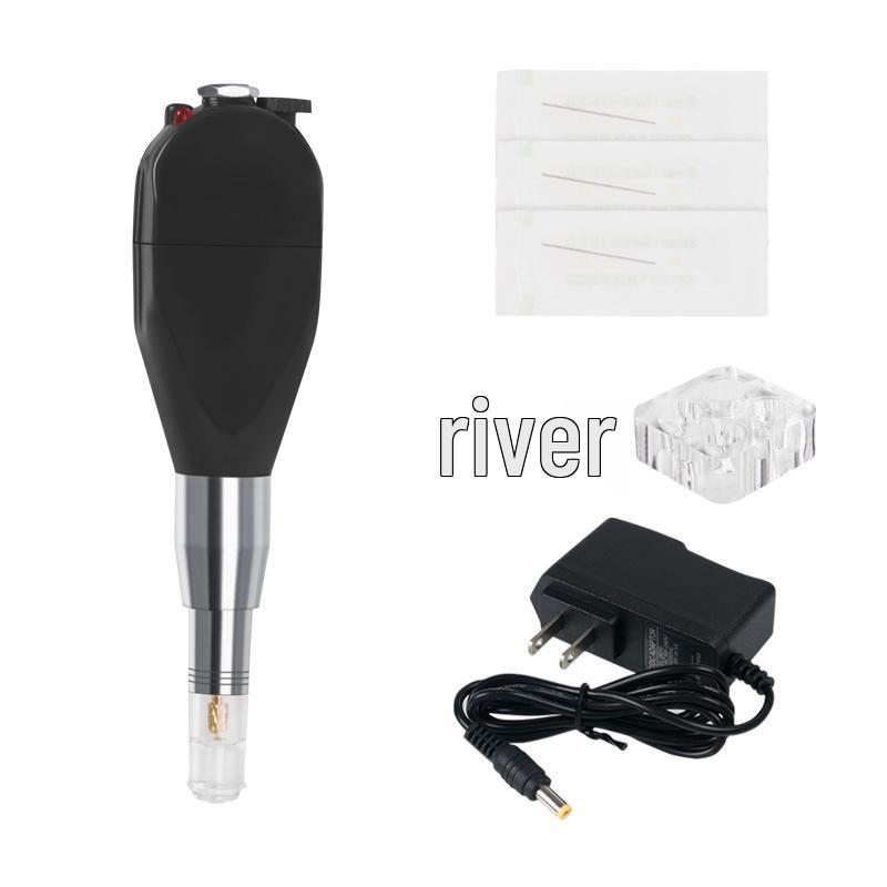 

Регулируемая многоцветная вьетнамская машинка для микроблейдинга бровей чёрный