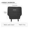 Leather Car Anti-dirty Seat Back Protective Mat Anti Kick Pad For Mercedes Benz AMG W202 W212 W213 W220 W221 W222 C180 C200 C260