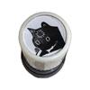 Adorable Cats Shape Stamp with User Friendly Plastic Texture Creative Small Round Seals for Document Marking and Projects