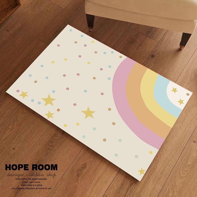 

VIKAMA Детский игровой коврик для комнаты Домашний декор Гостиная Спальня Прихожая Моющийся Грязеотталкивающий Не образующий катышков Ковер Доступные размеры 40X60CM(1.3X2FT