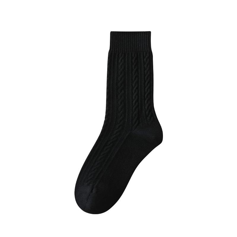 Women's Cashmere Boneless Socks for Autumn and Winter, Thickened with Fleece, Warm Postpartum Socks, Sleep Pile