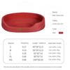 Winter Dog Pet Beds Square Dog Bed For Large Dogs Custom Size Dog Sofa Beds Waterproof Customized Pet Bed Inner Pad Washable