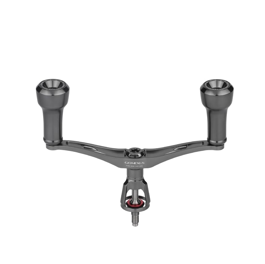 Spinning reel handle (for Shimano, gunmetal)