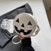 Pumpkin Cartoon Crossbody Bag - Women's Halloween Funny Shoulder Bag