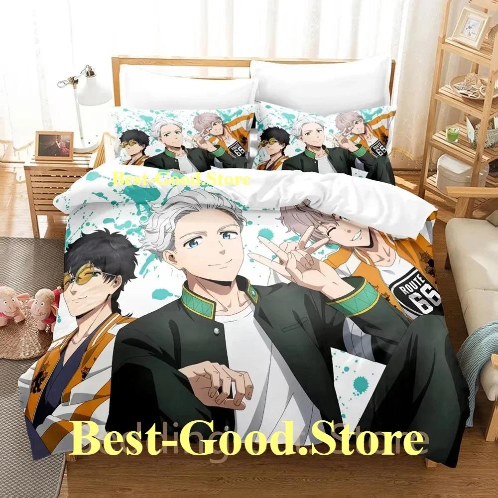 

Comforter Wind Breaker Bedding Set Printed Bed Set With Bed Soft Single Double Queen Super King Size Bedroom Comforter (quilt)-EU Single(135*200cm)3pcs