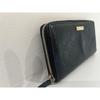 Used GUCCI Guccissima Round Zip Around Wallet Black