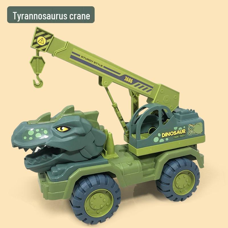 Dinosaurier Bagger Spielzeug: Tyrannosaurus Rex Transportfahrzeug für Kinder