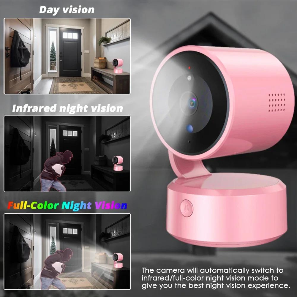 SMART LIFE 360° Wireless Video Camera PTZ 5MP HD WiFi Surveillance IP Cameras Color Night Vision Home Wi-Fi Baby Monitor Tuya