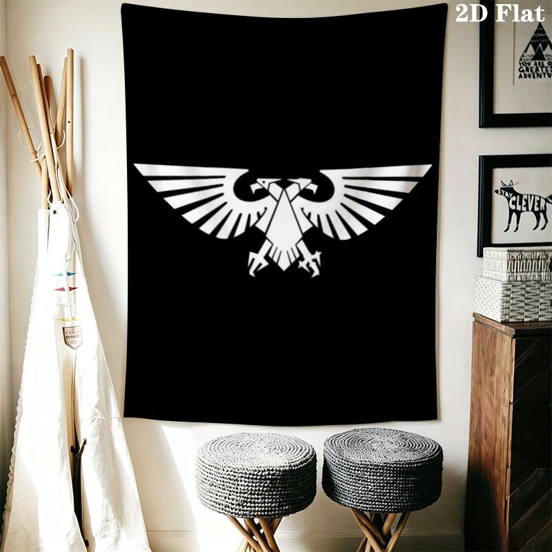Warhammer 40K Faliszőnyeg Esztétikus Falra Akasztható Nyomtatott Szövet Pléd Dekoratív Szőnyegek Hálószobába Nappaliba Lakásdísz