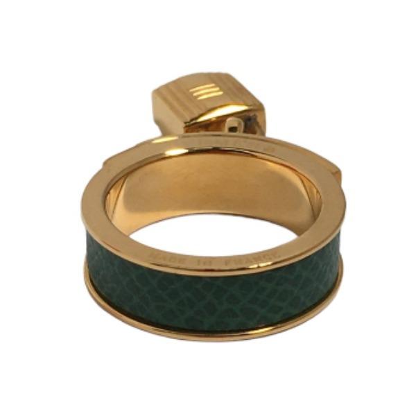 Hermes Accessoires Schalring andere grün unisex Gebraucht