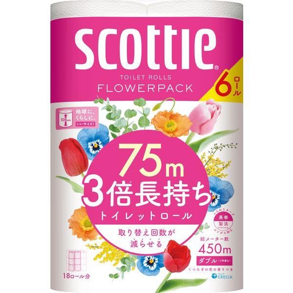 

Упаковка цветов Скотти 75м 6 рулонов
