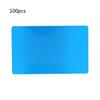 Multicolor Aluminum Blank Business Cards Engraving Tags Mark Impressive Business Visiting Name Cards for Office 100PC