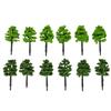 Trees Green 50mm Accessories Bushy Dark Green Decoration