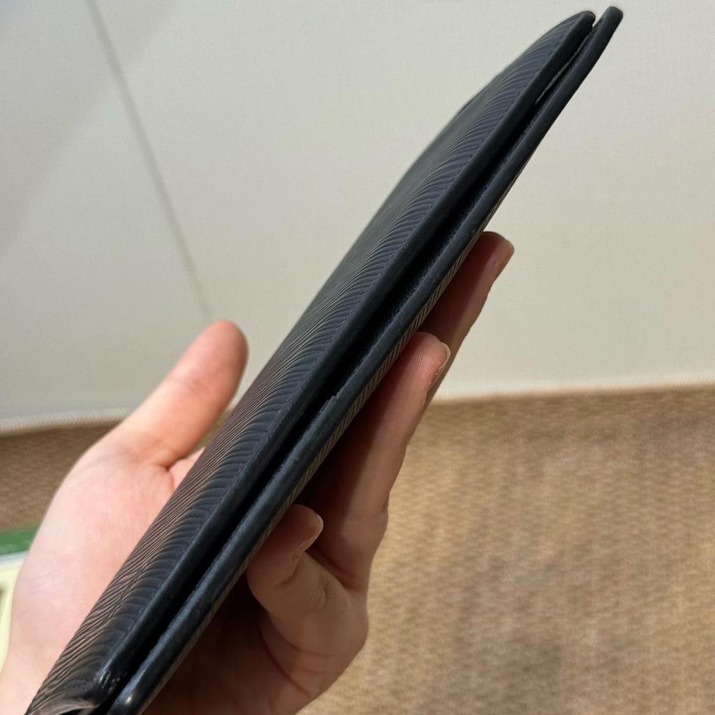 [Pre-Owned] Louis Vuitton Brazza Wallet 'Black Epi Leather' - Excellent #1YCPWQJ