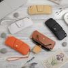 Portable Pu Leather Glasses Bag With Lanyard Sunglasses Eyeglass Bag Glasses Storage Bag  Outdoor