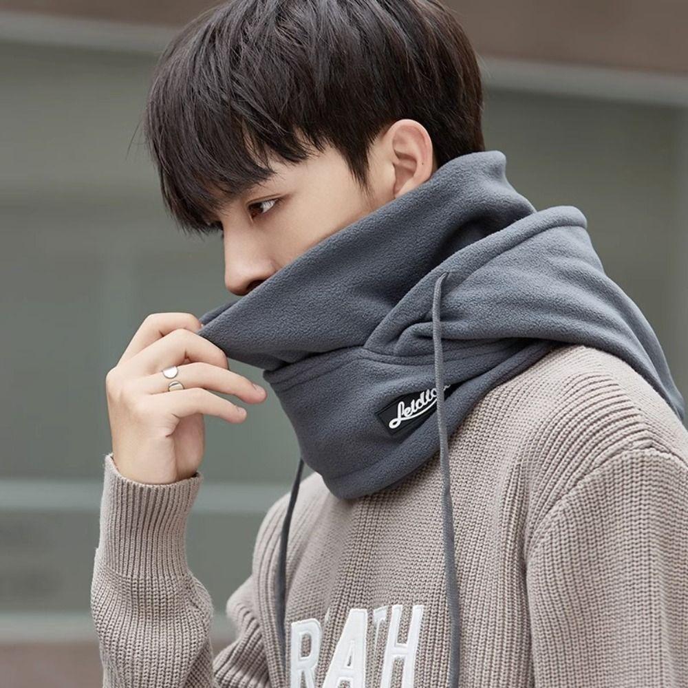 Fleece Face Mask Ear Protection Hat Winter Cap Creative Balaclava Hat  Winter/Autumn