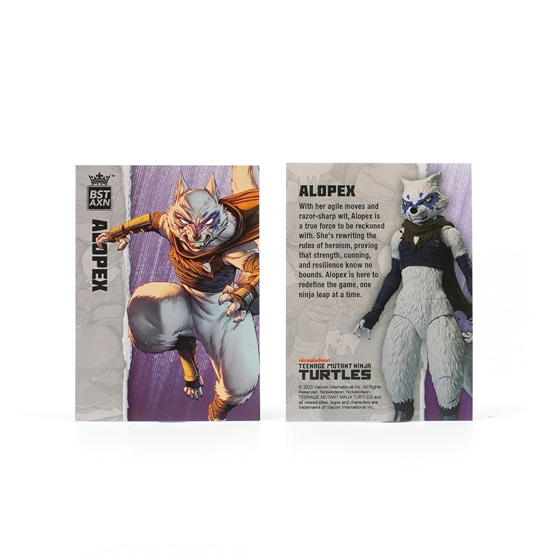 Teenage Mutant Ninja Turtles BST AXN IDW Inspired Alopex 5-inch Action Figure