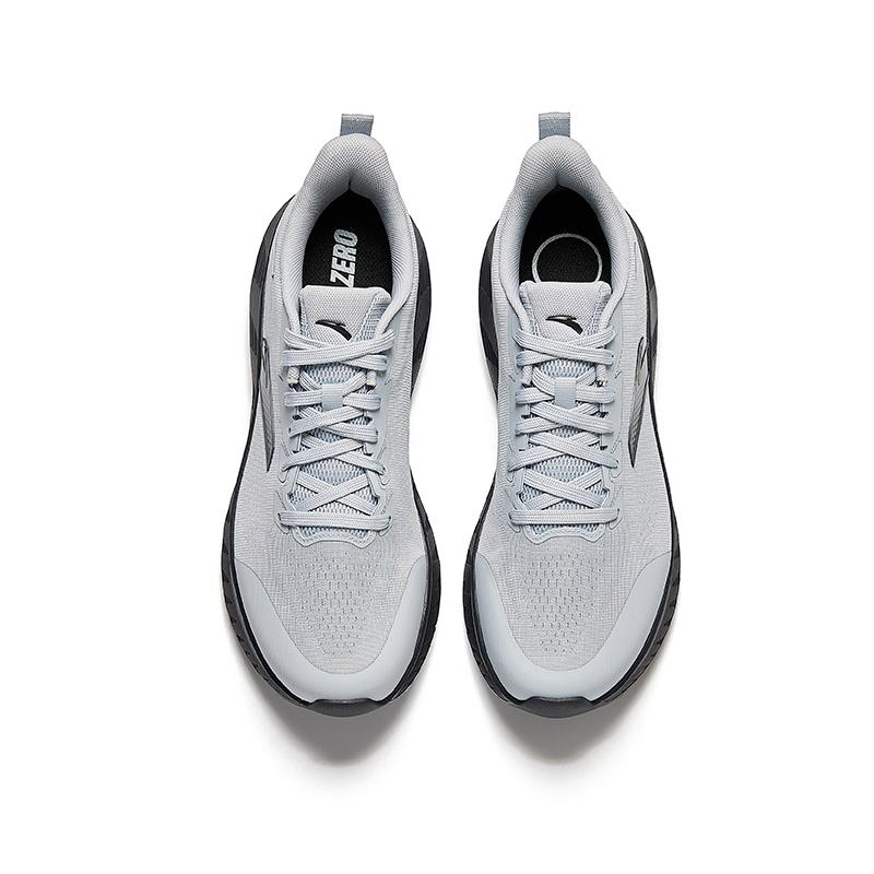 Anta Comfortable Versatile Sports Shock Absorbing Breathable Lightweight Low Top City Commuting Training Running Shoes Men Sneaker Gray 912525514-1