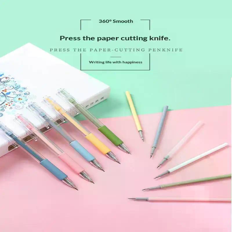 1 Set Strumento Cutter a Penna Taglierino Carta per Artigianato Strumenti per Taglio e Intaglio Carta Disegno DIY Scrapbooking Accessori Perfetti