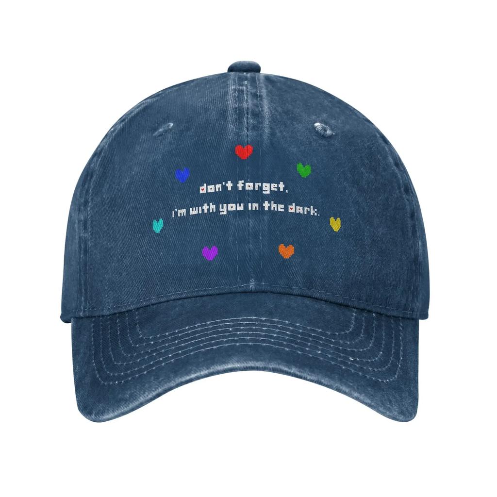 Deltarune Quote Deltarune Merch Baseball Cap Men Women Casual Caps Hat Adjustable Casquette Dad Hat