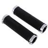 Mountain Bike Anti-Slip Aluminum Alloy Double-Sided Lock-On Rubber Handlebar Grips