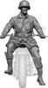 H3 Model 1/35 WWII US Airborne Division Iron Horse Rider (Figure Only) 3D Printer Kit HS35108 (Human)