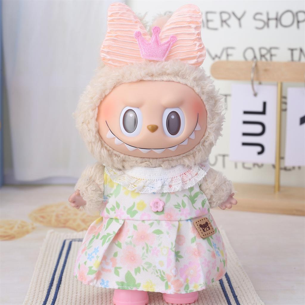 Labubu Baby Clothing Is Compatible with First, Second, and Third Generation 17cm Labubu Dolls