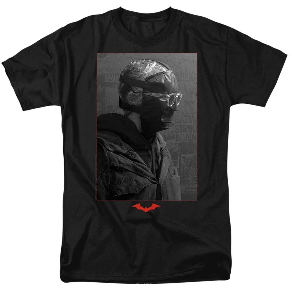 DC Comics - The Batman - Riddler Worn Portrait - Unisex Children s T-shirt - Black 130
