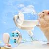 220ml Large Capacity Hamster Cage Magnetic Suction Small Pet Water Bottle Vacuum Leak Proof Cage Accessories For Small Hamsters