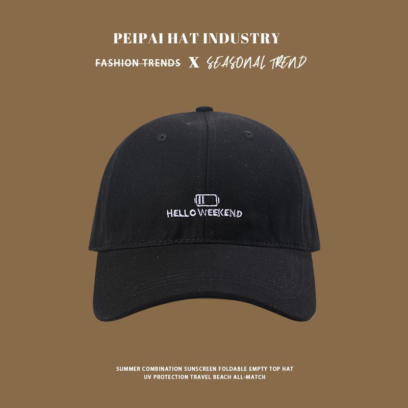 

Baseball cap women s curved brim tide brand fashion visor wide brim sports cap men M（56-58cm）