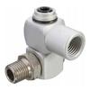 360 Degree Swivel Air Hose Connector Adapter 1/4 Inch Air Tool Swivel Fitting Pneumatic Part For Air Compressor