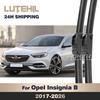 For Opel Ignia B 2017-2026 2018     Wiper Front Wiper Blades Windshield Windscreen Window Brush 24"+20"