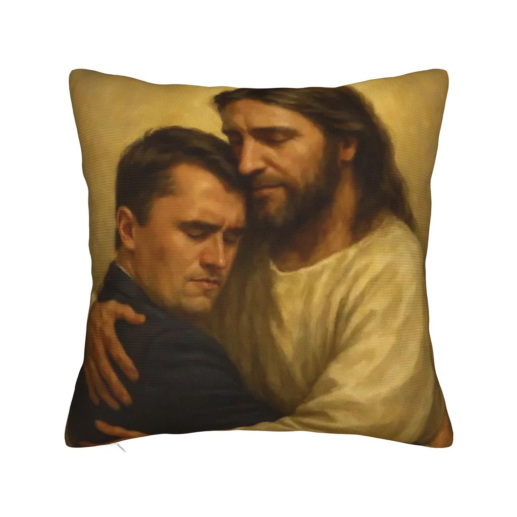 Charlie Kirk Pillow Cover Merch Soft Cushion Cover Decor Pillow Case Cover Home MultiSize