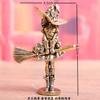 Figure Home Decor Broom Loli Broom Witch Princess Retro Decorative Desktop Artifacts and Ornaments