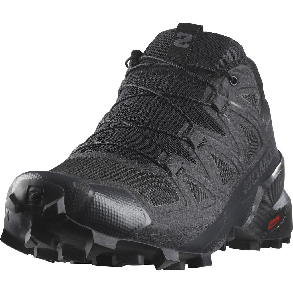 Salomon SPEEDCROSS Men's Trail Running Shoes, Black/Black/Phantom, Size 27.0 Cm