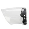 3-snap Open Face Helmet Bubble Visor for Sun Shade Protector for Motorcycle Ridi