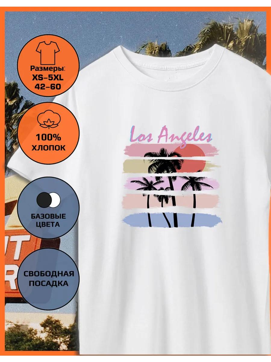 Los Angeles Print T-shirt 3XL