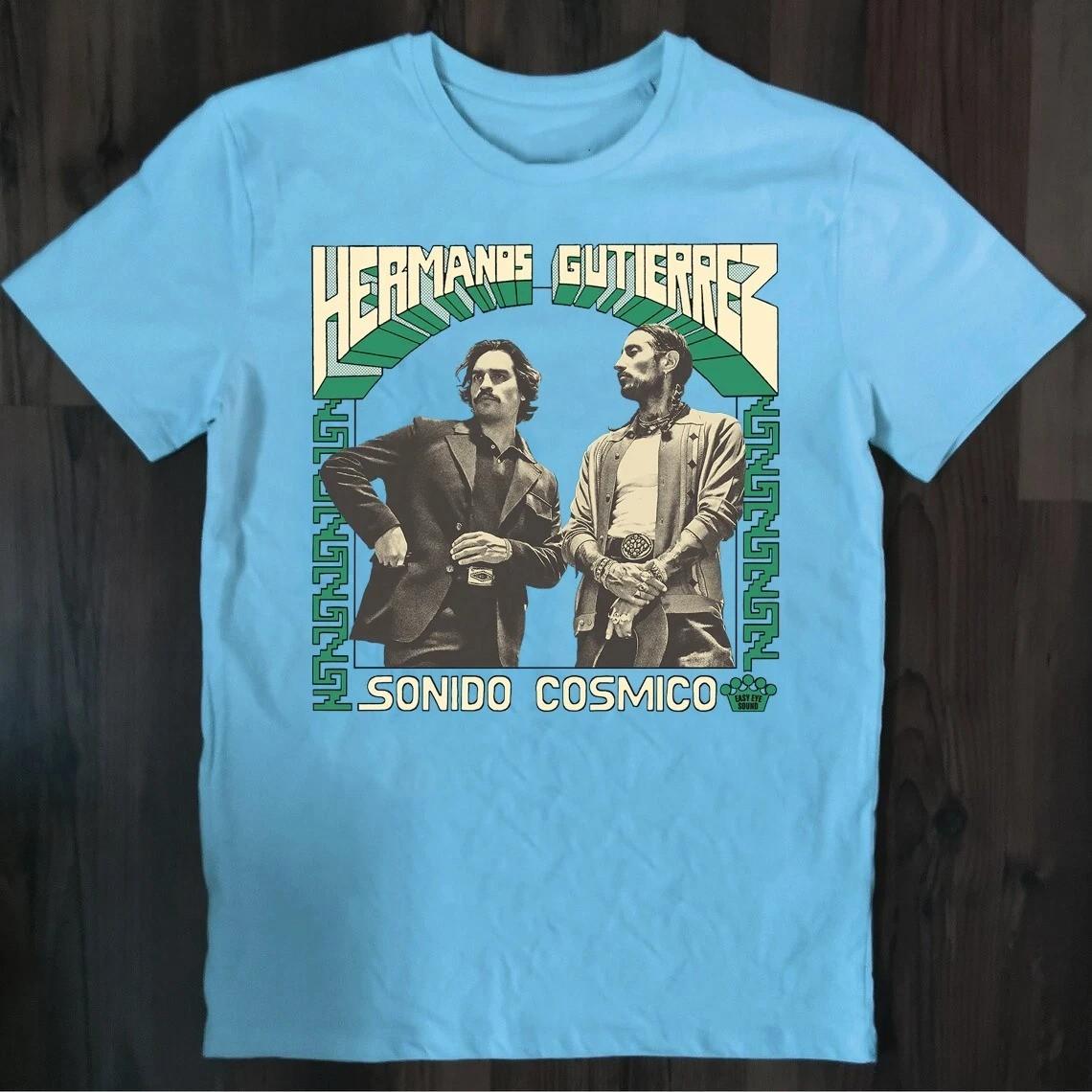 NEW Hermanos Gutiérrez Band Tour Album Gift For Fan T-shirt MI507 M