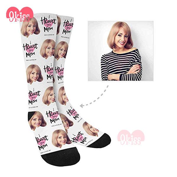 No MOQ Happy Mother's Day Funny Socks Custom for Gift