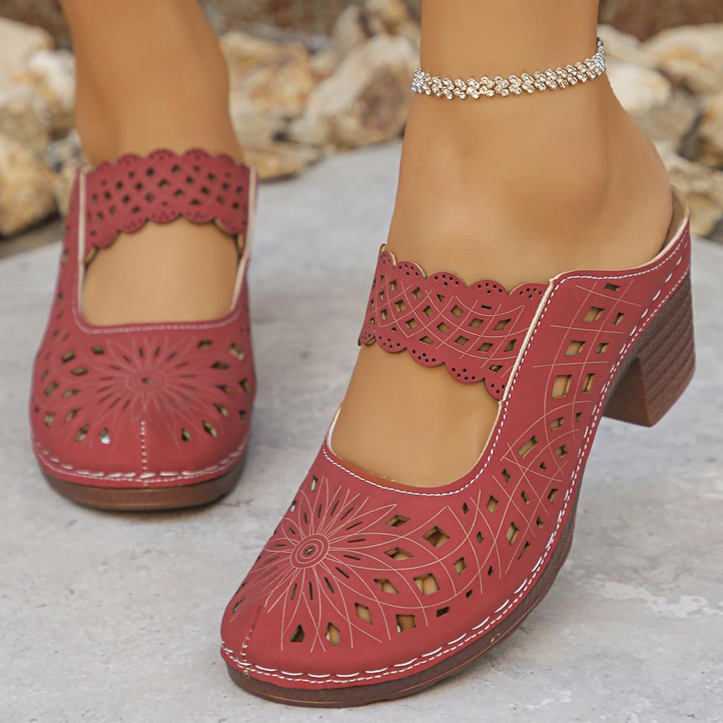 Γυναικεία Σανδάλια Χοντρό Ψηλό Τακούνι Στρογγυλή Μύτη Μπλοκ Φόρεμα Νυφικό Πάρτι Γαμπρός Παπούτσια Steppers Γυναικεία Σανδάλια Γυναικεία Άνετα Σανδάλια